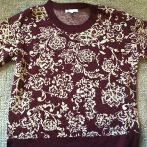 Nordstrom DR2 Burgundy Sweater Women's XL